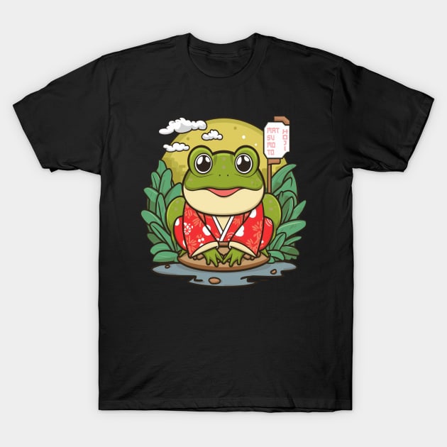 FROG MATSUMOTO HOJI T-Shirt T-Shirt by PRINT_SOLUTION